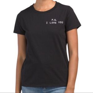 -n.Philanthropy P.S. I Love You Jigsaw Tee NWT XS